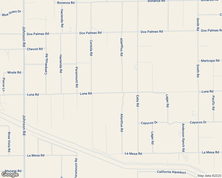 map of restaurants, bars, coffee shops, grocery stores, and more near 5520 Luna Road in Phelan
