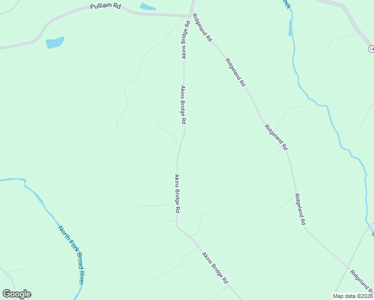 map of restaurants, bars, coffee shops, grocery stores, and more near 207-209 Akins Bridge Road in Eastanollee