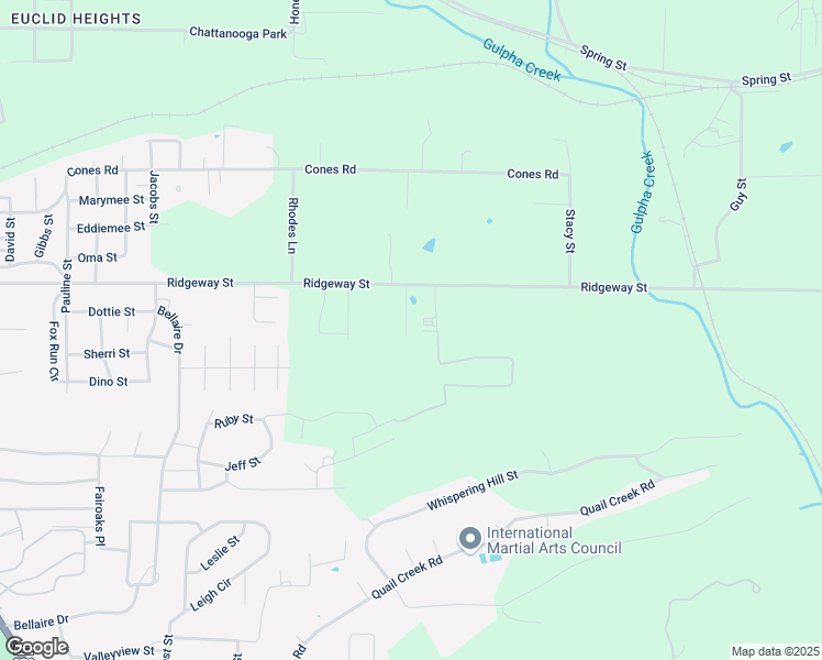 map of restaurants, bars, coffee shops, grocery stores, and more near 800 Ridgeway Street in Hot Springs
