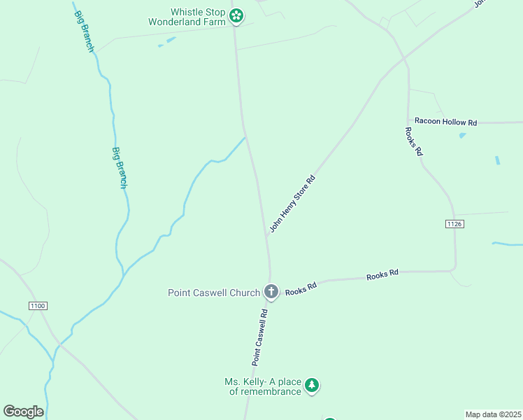 map of restaurants, bars, coffee shops, grocery stores, and more near Point Caswell Road in Pender County