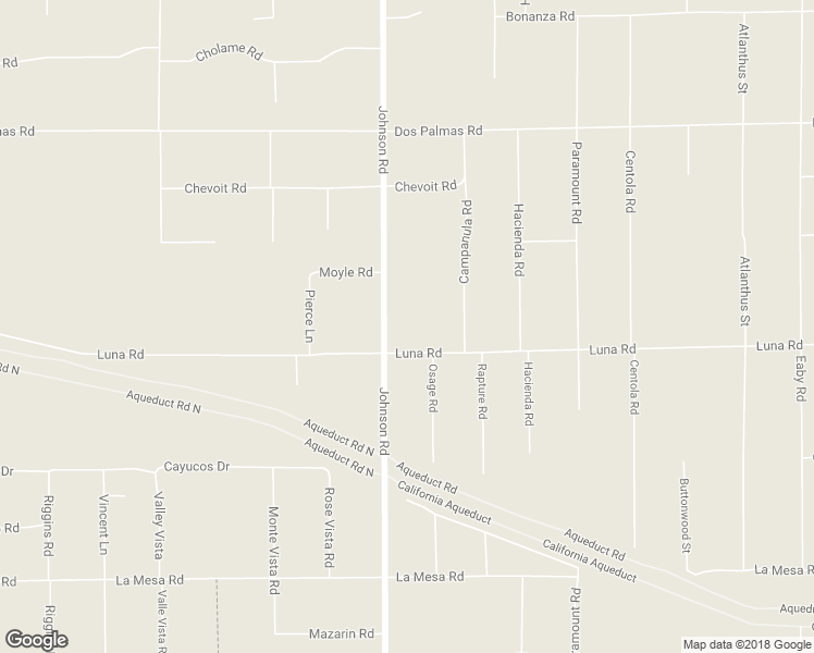 map of restaurants, bars, coffee shops, grocery stores, and more near 13349 Johnson Road in Phelan