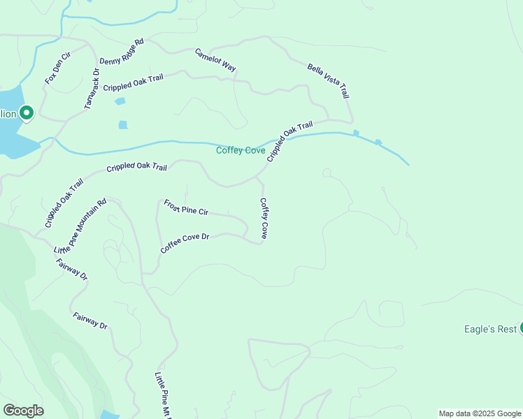 map of restaurants, bars, coffee shops, grocery stores, and more near 569 Coffee Cove Drive in Jasper