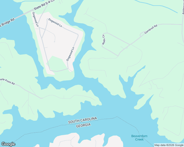 map of restaurants, bars, coffee shops, grocery stores, and more near 530 Gambrell Road in Townville