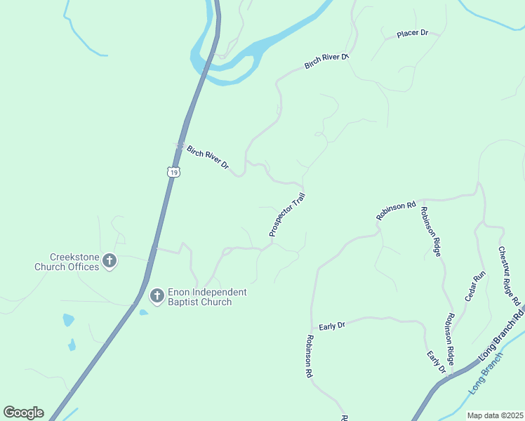 map of restaurants, bars, coffee shops, grocery stores, and more near High Trestle Court in Dahlonega