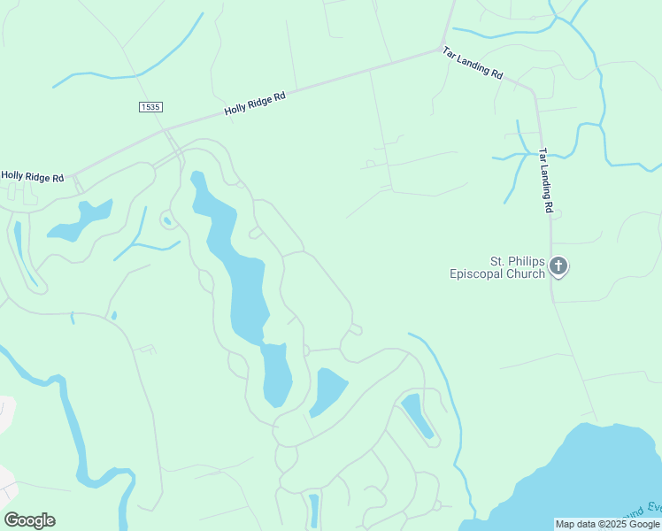 map of restaurants, bars, coffee shops, grocery stores, and more near 519 Moss Lake Lane in Holly Ridge