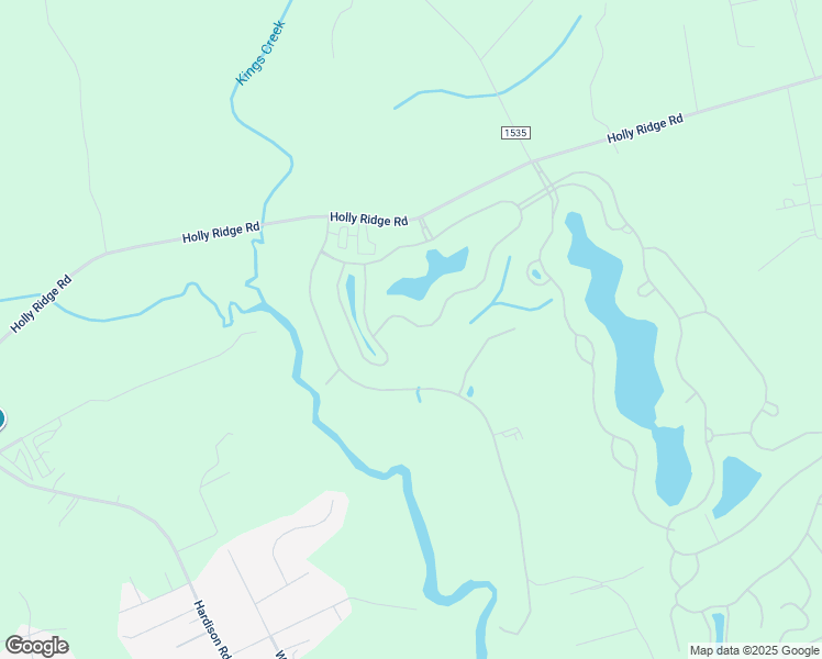 map of restaurants, bars, coffee shops, grocery stores, and more near 265 Twining Rose Lane in Holly Ridge