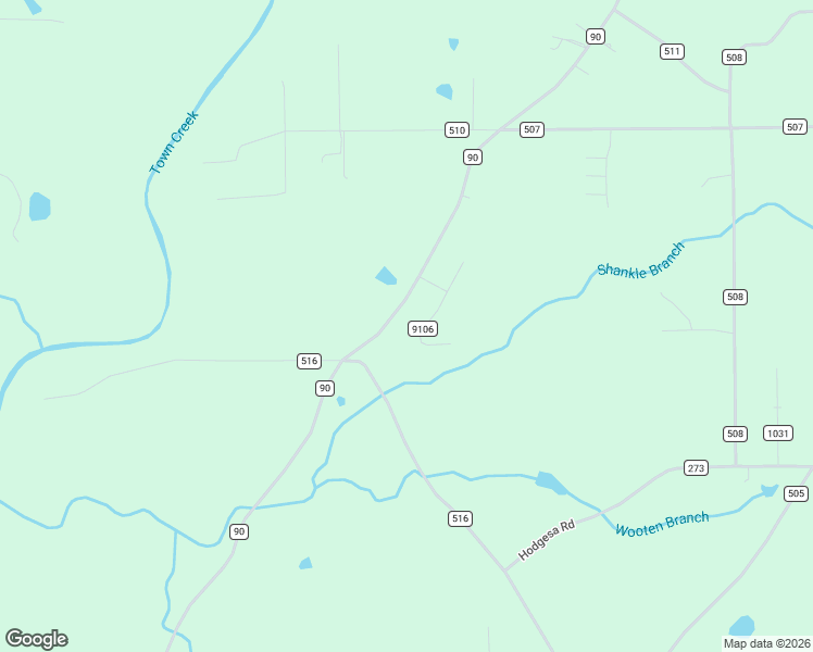 map of restaurants, bars, coffee shops, grocery stores, and more near 1504 County Road 90 in Rainsville