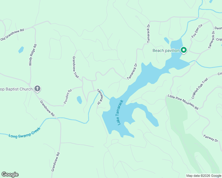 map of restaurants, bars, coffee shops, grocery stores, and more near 149 Long Swamp Drive in Big Canoe