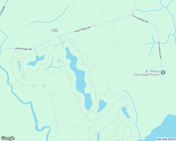 map of restaurants, bars, coffee shops, grocery stores, and more near 178 Spicer Lake Drive in Holly Ridge