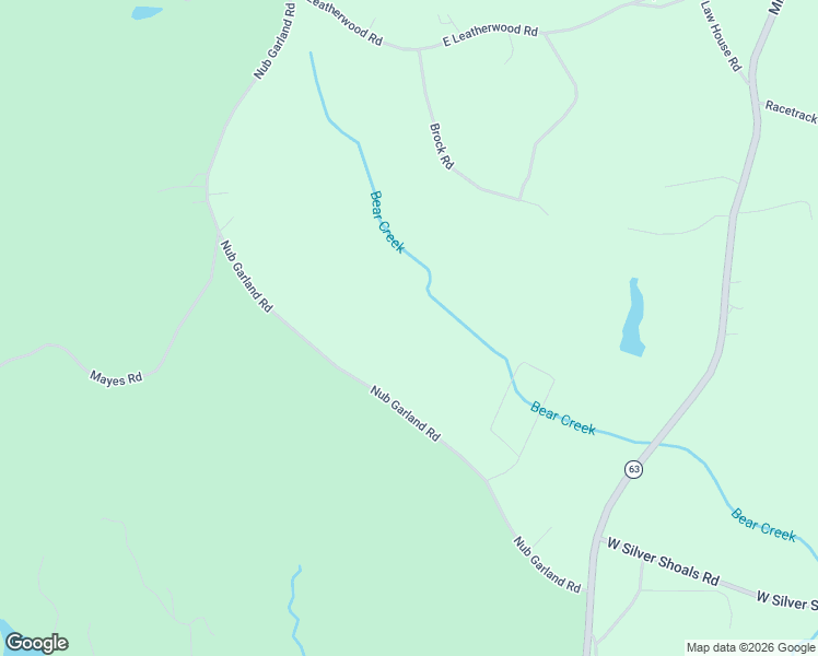 map of restaurants, bars, coffee shops, grocery stores, and more near 4093 Nub Garland Road in Toccoa