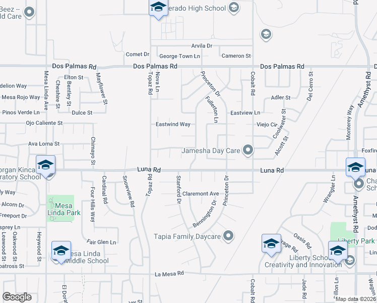 map of restaurants, bars, coffee shops, grocery stores, and more near 13097 Mill Pond Court in Victorville