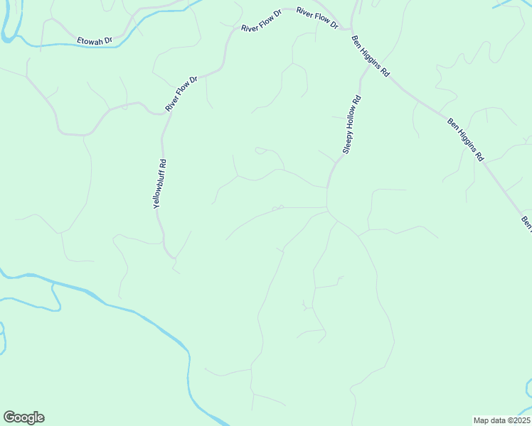 map of restaurants, bars, coffee shops, grocery stores, and more near 109 Cedar Springs Lane in Dahlonega