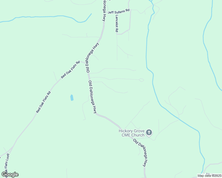 map of restaurants, bars, coffee shops, grocery stores, and more near 238 Sunrise Trail in Dahlonega
