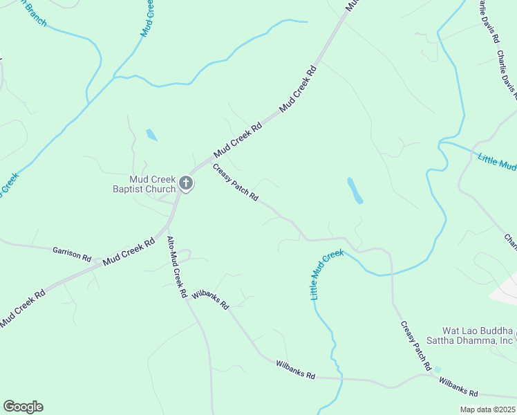 map of restaurants, bars, coffee shops, grocery stores, and more near 1104 Creasy Patch Road in Alto