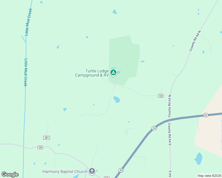 map of restaurants, bars, coffee shops, grocery stores, and more near 1045 County Road 65 in New Albany