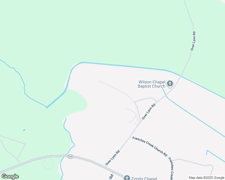 map of restaurants, bars, coffee shops, grocery stores, and more near 401 Jim McKoy Road in Kelly