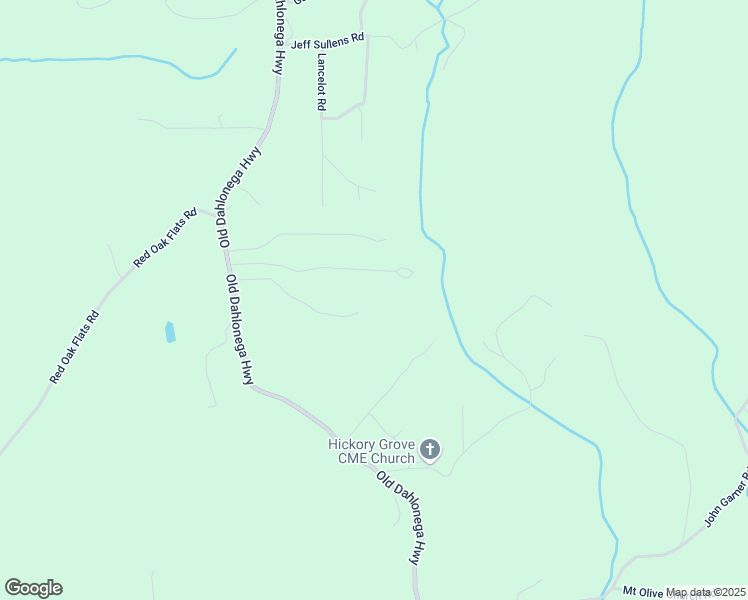 map of restaurants, bars, coffee shops, grocery stores, and more near 451 Sunrise Trail in Dahlonega