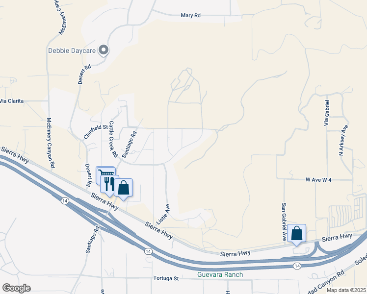 map of restaurants, bars, coffee shops, grocery stores, and more near White Feather Road in Acton