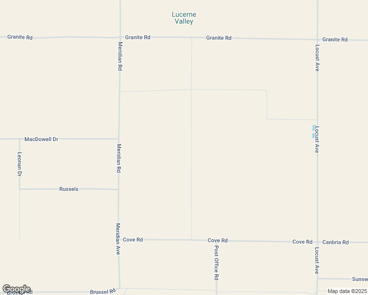 map of restaurants, bars, coffee shops, grocery stores, and more near in Lucerne Valley