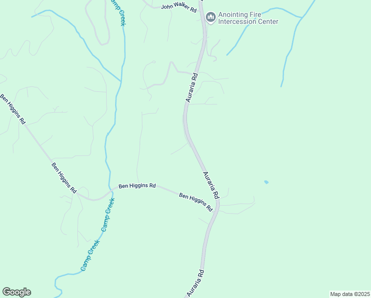 map of restaurants, bars, coffee shops, grocery stores, and more near 170 Camp Drive in Dahlonega