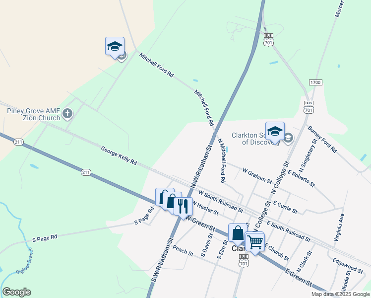 map of restaurants, bars, coffee shops, grocery stores, and more near in Elizabethtown