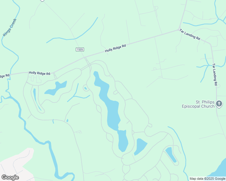 map of restaurants, bars, coffee shops, grocery stores, and more near 402 Pearl Button Way in Holly Ridge