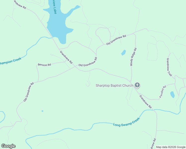 map of restaurants, bars, coffee shops, grocery stores, and more near 2501 Grandview Road in Jasper