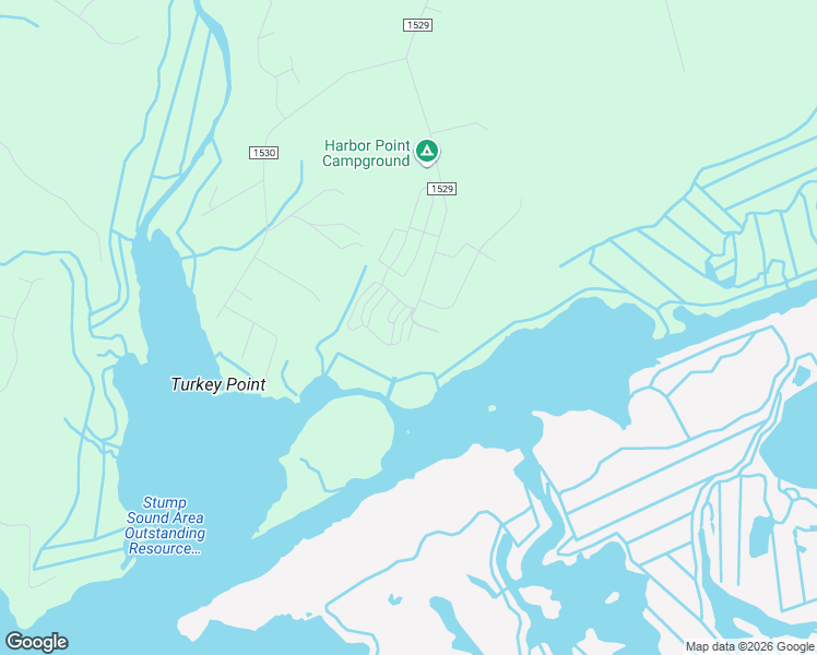 map of restaurants, bars, coffee shops, grocery stores, and more near 202 Hattaras Road in Sneads Ferry