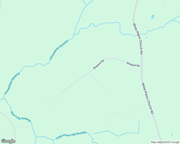map of restaurants, bars, coffee shops, grocery stores, and more near Shepard Road in Bladen County
