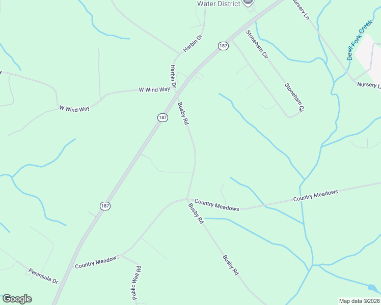 map of restaurants, bars, coffee shops, grocery stores, and more near 1813 Busby Road in Anderson