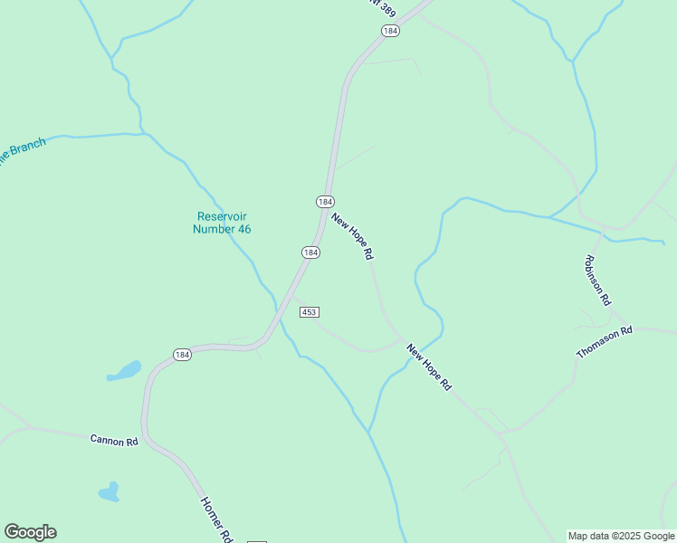 map of restaurants, bars, coffee shops, grocery stores, and more near 3125 New Hope Road in Toccoa