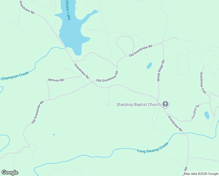 map of restaurants, bars, coffee shops, grocery stores, and more near 2501 Grandview Road in Jasper