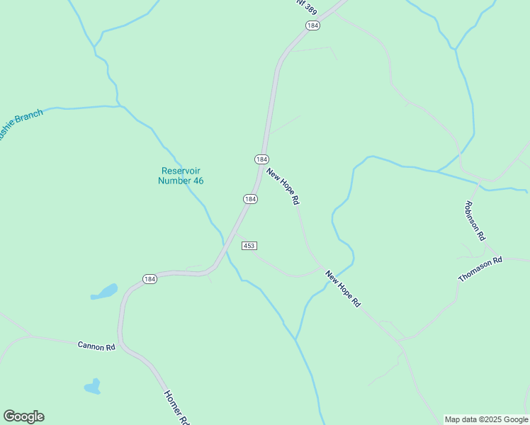 map of restaurants, bars, coffee shops, grocery stores, and more near 3125 New Hope Road in Toccoa