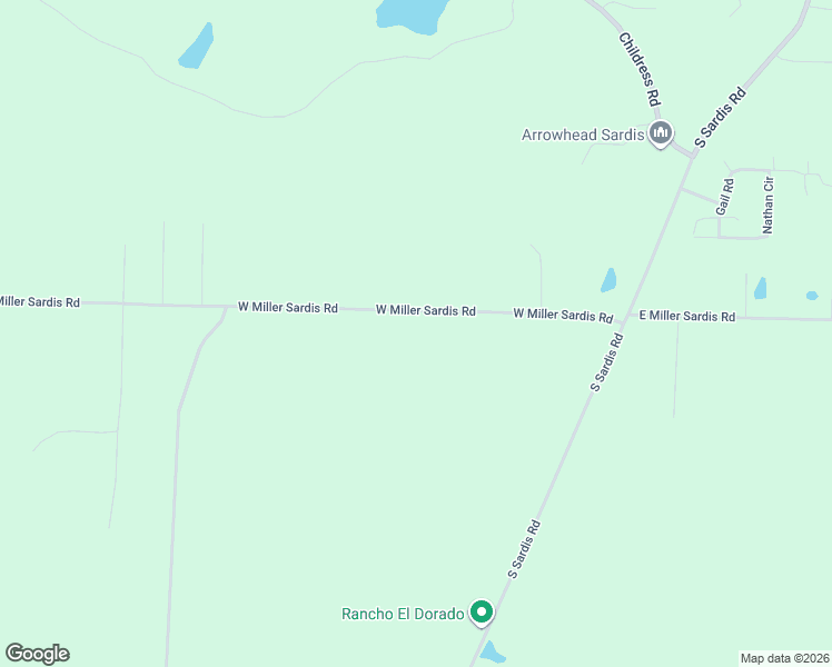 map of restaurants, bars, coffee shops, grocery stores, and more near 15310 West Miller Sardis Road in Bauxite