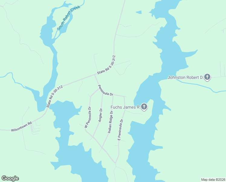 map of restaurants, bars, coffee shops, grocery stores, and more near 200 West Peninsula Drive in Laurens