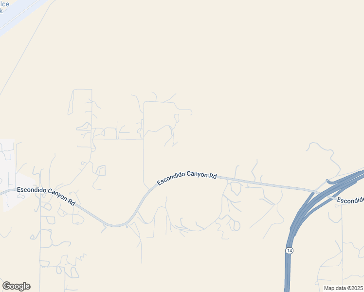 map of restaurants, bars, coffee shops, grocery stores, and more near 33630 Shallow Creek Road in Agua Dulce