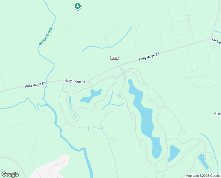 map of restaurants, bars, coffee shops, grocery stores, and more near 215 Twining Rose Lane in Holly Ridge