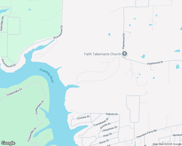 map of restaurants, bars, coffee shops, grocery stores, and more near 199 Boardwalk Lane in Hot Springs