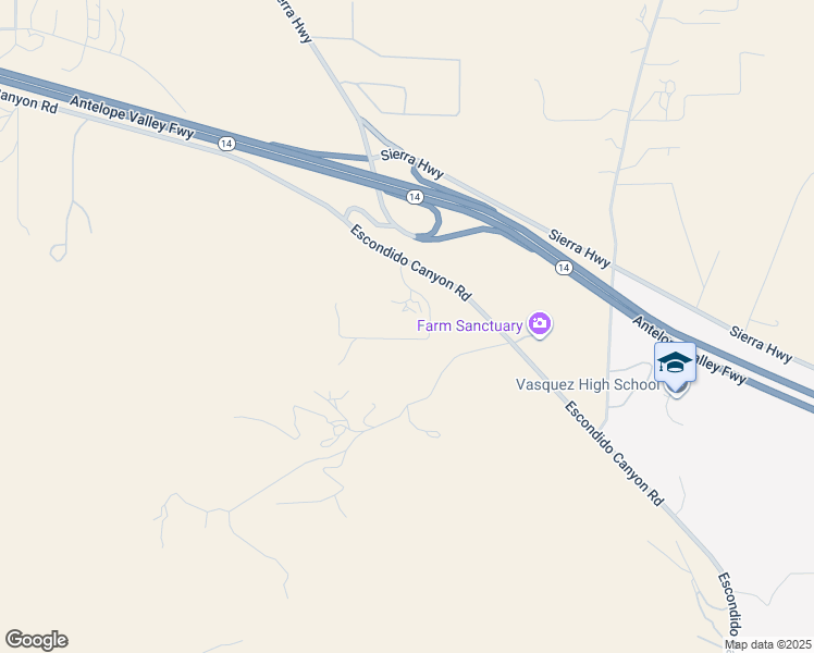 map of restaurants, bars, coffee shops, grocery stores, and more near 33923 53rd Street West in Acton