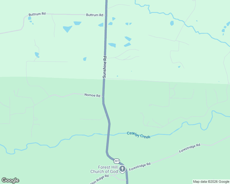 map of restaurants, bars, coffee shops, grocery stores, and more near 905 Sunshine Road in Royal