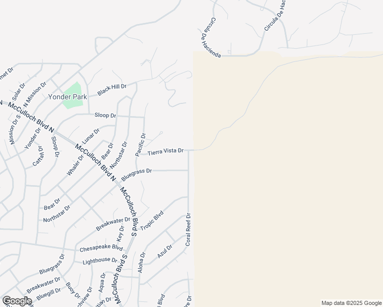 map of restaurants, bars, coffee shops, grocery stores, and more near 4136 Coral Reef Dr in Lake Havasu City