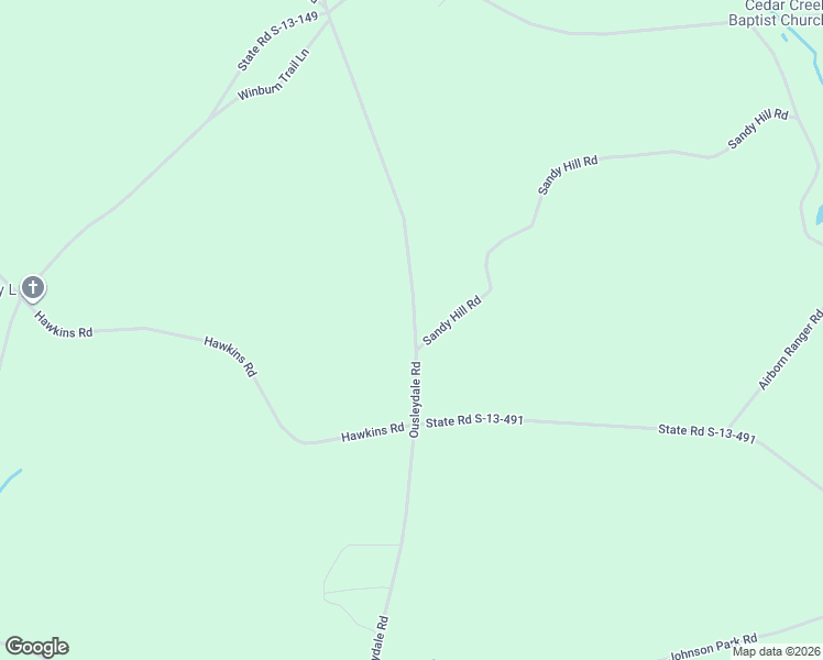 map of restaurants, bars, coffee shops, grocery stores, and more near 4772 Ousleydale Highway in Hartsville