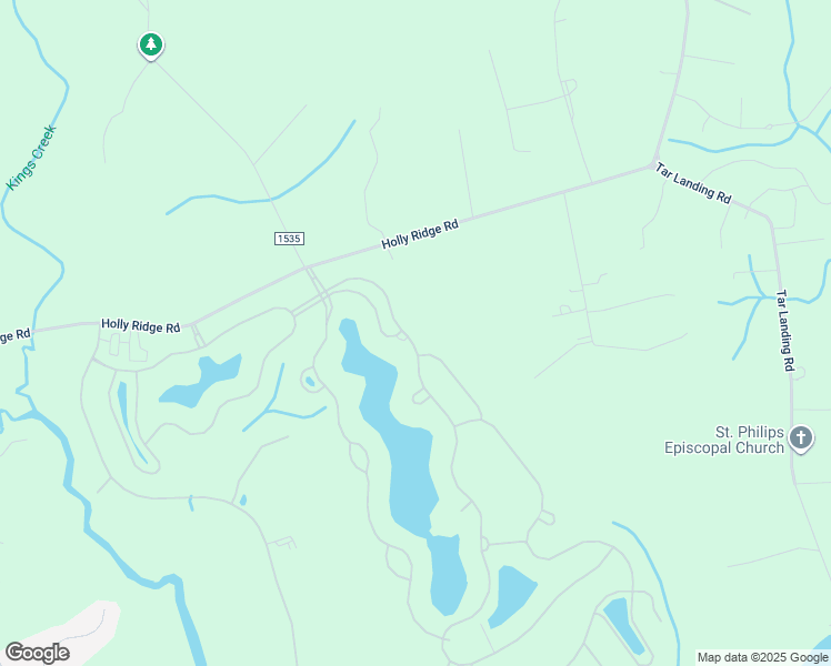 map of restaurants, bars, coffee shops, grocery stores, and more near 143 Spicer Lake Drive in Holly Ridge