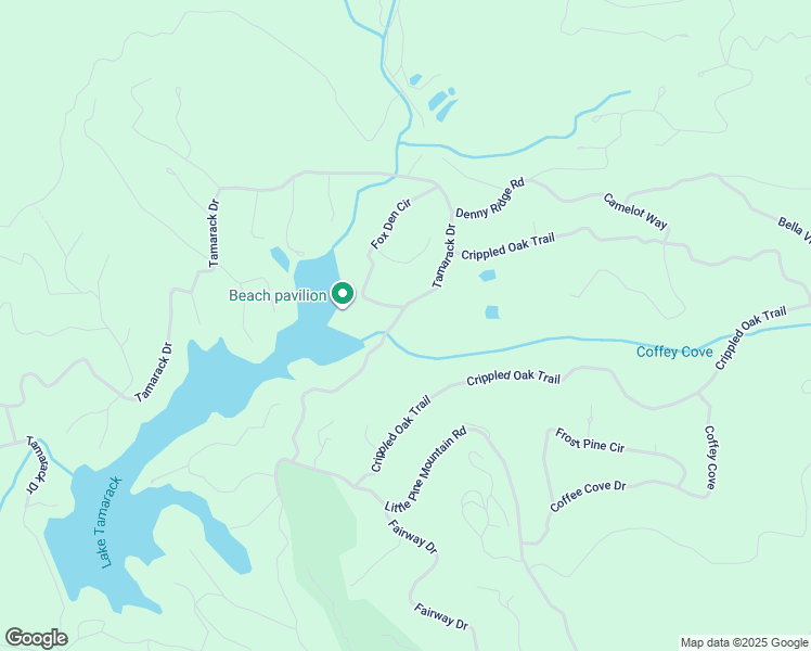 map of restaurants, bars, coffee shops, grocery stores, and more near 856 Tamarack Drive in Big Canoe