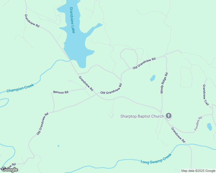 map of restaurants, bars, coffee shops, grocery stores, and more near 2033 Old Grandview Road in Jasper