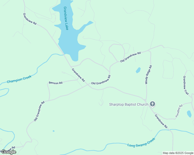 map of restaurants, bars, coffee shops, grocery stores, and more near 2033 Old Grandview Road in Jasper