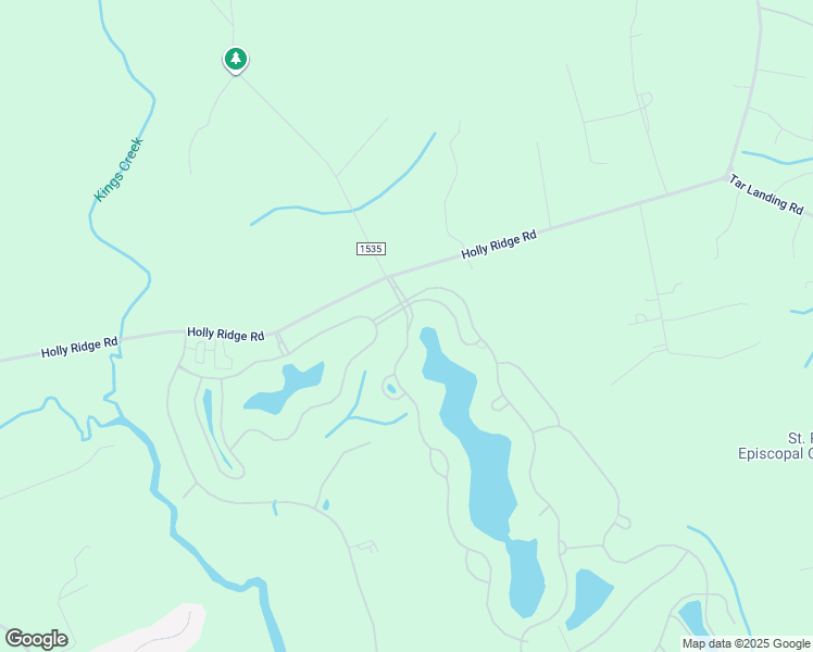 map of restaurants, bars, coffee shops, grocery stores, and more near Dolph Everett Rd in Holly Ridge