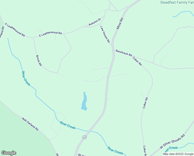 map of restaurants, bars, coffee shops, grocery stores, and more near 104 Tabitha Page Lane in Toccoa