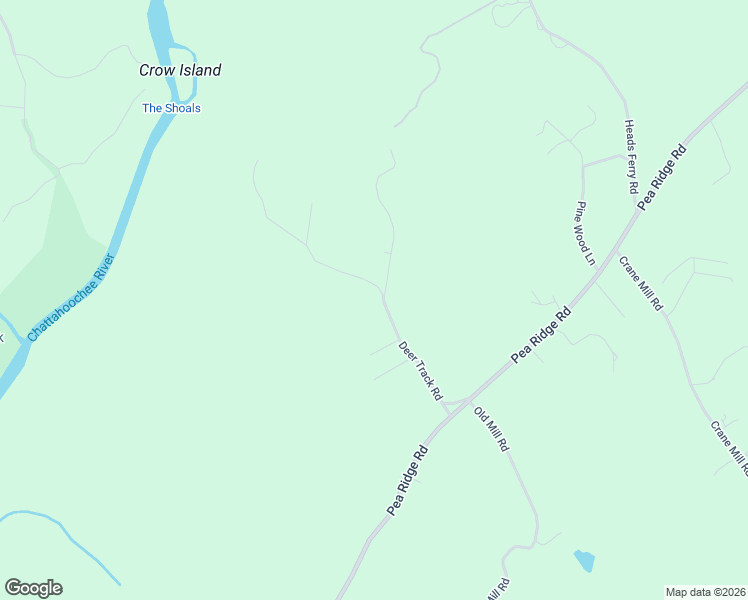 map of restaurants, bars, coffee shops, grocery stores, and more near 501 Deer Track Road in Cornelia