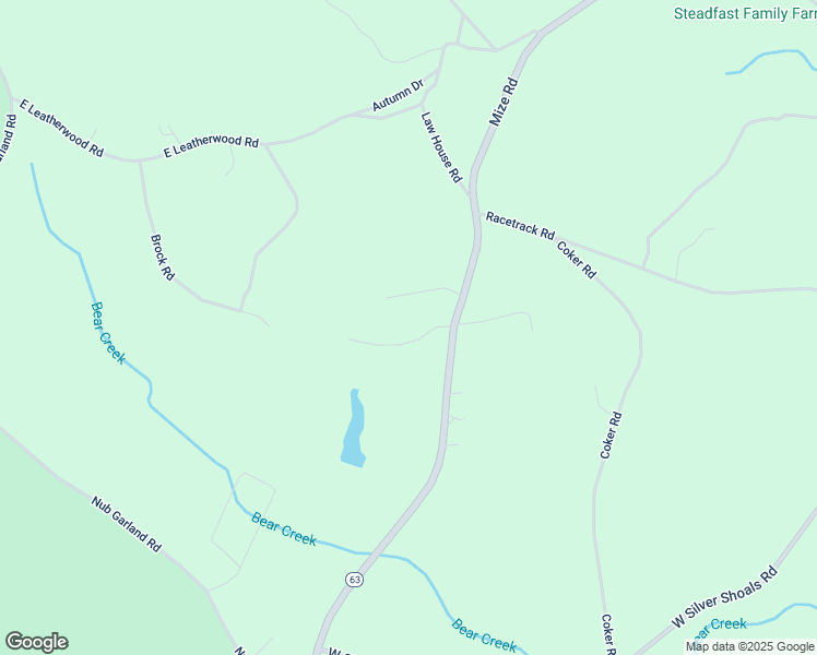 map of restaurants, bars, coffee shops, grocery stores, and more near 104 Tabitha Page Lane in Toccoa
